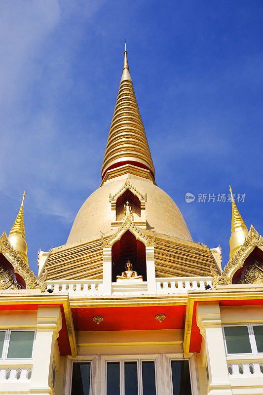 在曼谷Ramintra的寺庙Wat Wat Wat thamnimit